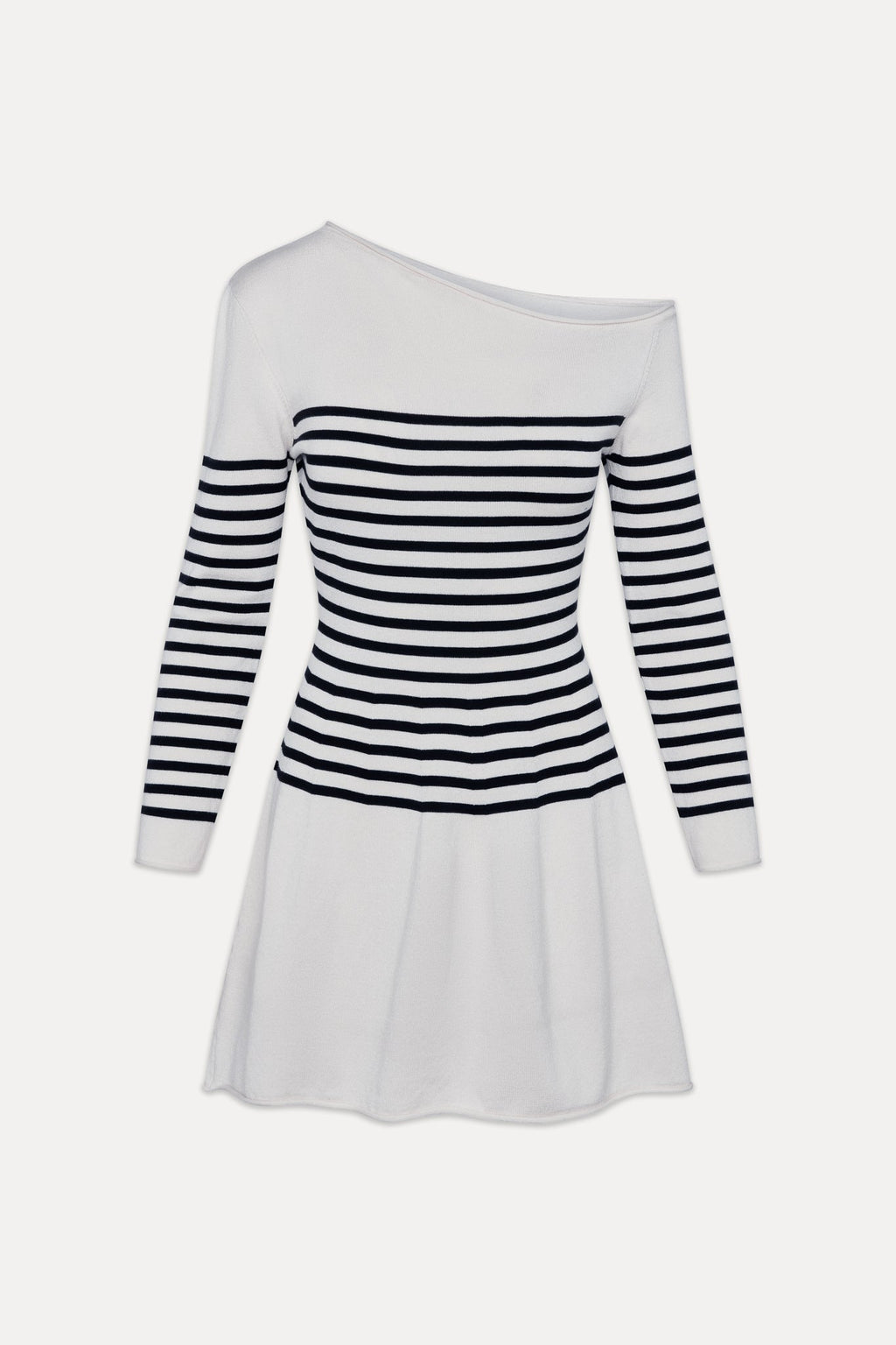 Boardwalk Off Shoulder Mini Dress - Ivory