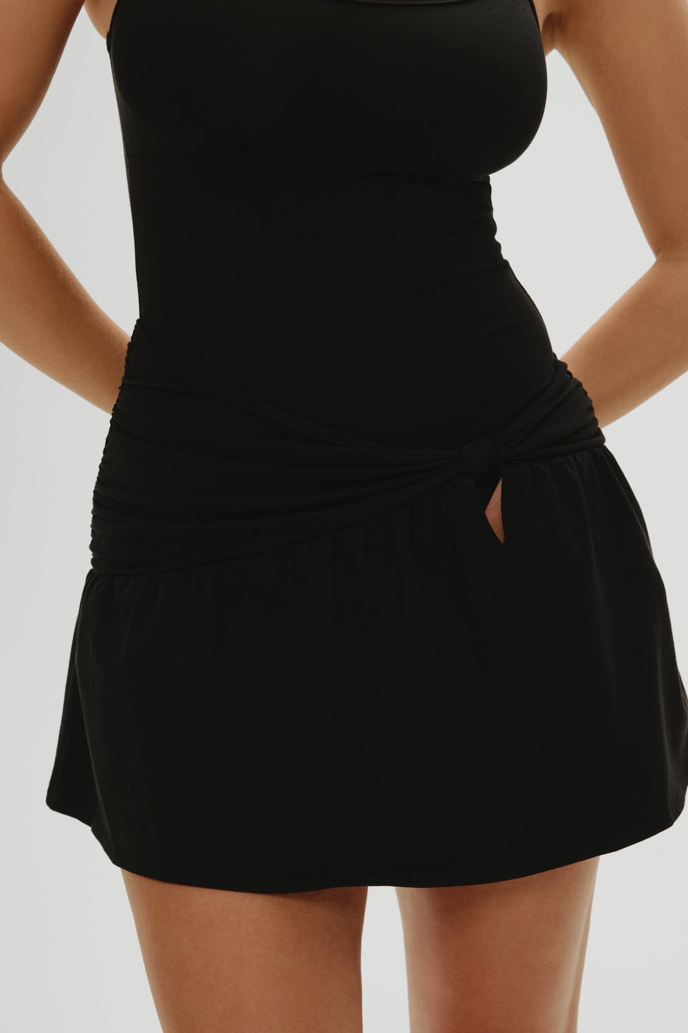 Alia Mini Dress - Black